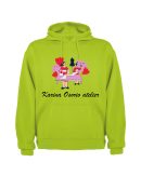 Sudadera verde manzana