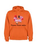 Sudadera naranja